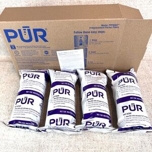 set of 4 Genuine PUR PPF900Z Maxion Replacement Water Pitcher Filters sealed